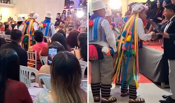 Joven va a su graduación con traje tradicional de Cochabamba y en redes le dicen: “Orgulloso de sus raíces”