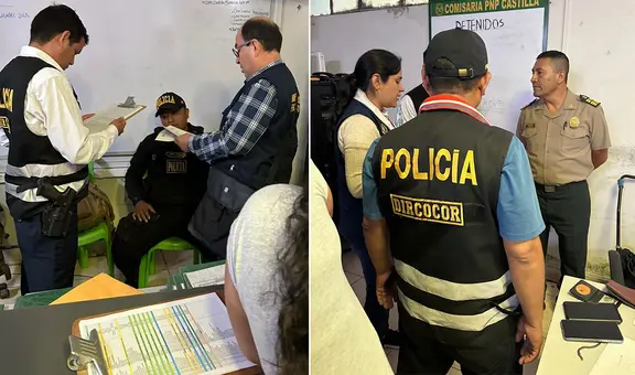 Detienen a 5 policías investigados por exigir una coima de S/4.000 a requisitoriado por robo en Piura