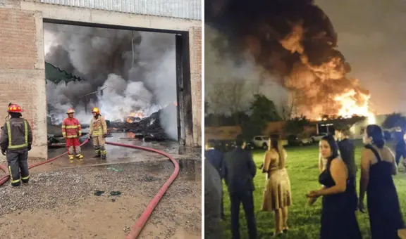 Incendio en Lurín: lujosa boda y fiesta de promoción fueron canceladas por avance del fuego