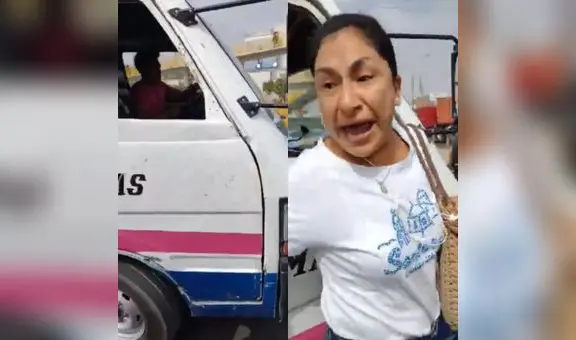 San Martín de Porres: chófer de combi 'pirata' atropella a mujer para evitar intervención