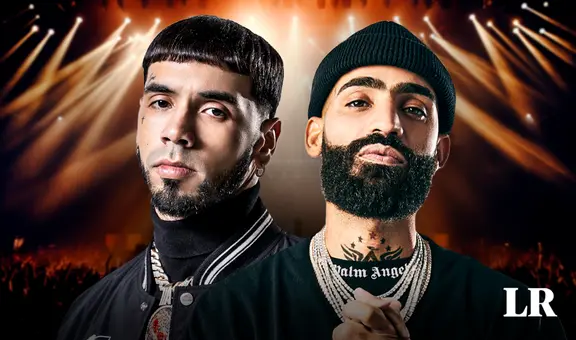 Anuel AA y Arcángel se declaran la guerra musical tras lanzar nuevas 'tiraderas'