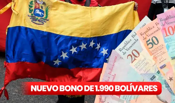 NUEVO BONO de 1.990 bolívares HOY: regístrate en 5 pasos y recibe el PAGO vía Sistema Patria