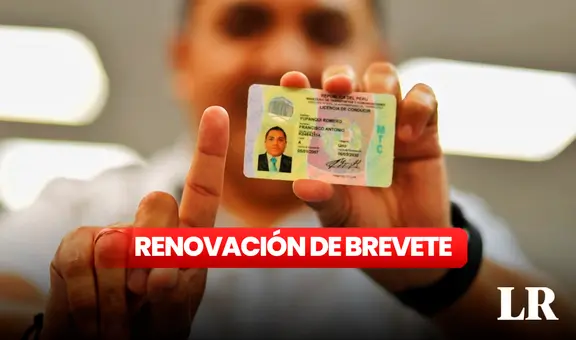 Licencia de conducir: ¿cómo renovar tu brevete si está por vencer?