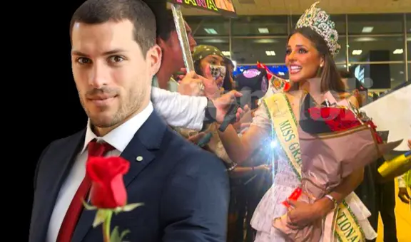 ¡Con una romántica sorpresa! Así recibió Patricio Parodi a Luciana Fuster tras su llegada al Perú