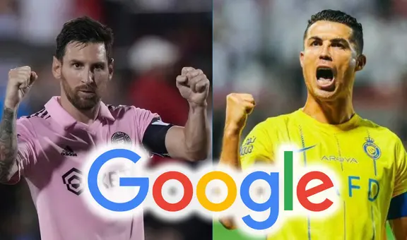 ¿Cristiano Ronaldo o Lionel Messi? Google revela quién es el atleta más buscado en la historia