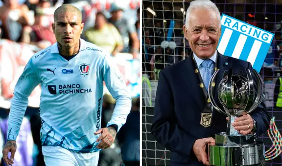 Paolo Guerrero reveló que el presidente de Racing no quería dejar que se vaya del club