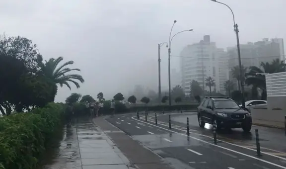 Lima amanece con llovizna y neblina: ¿qué relación tiene con el incremento de vientos en la costa?
