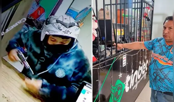Roban casa de apuestas en su inauguración: en 18 días, delincuente asaltó 3 veces a empresarios de Comas