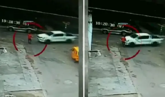 Rímac: policía atropelló a padre de familia y se justifica diciendo que se quedó dormido