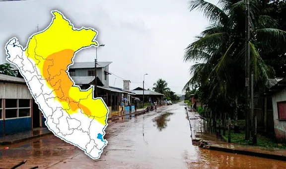 Senamhi advierte fuertes lluvias en regiones con ráfagas de viento: ¿dónde afectarán y hasta cuándo?