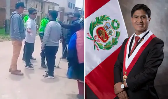 Insultan y echan a congresista Wilson Soto de un poblado de Huancavelica: “¿No te da vergüenza?”