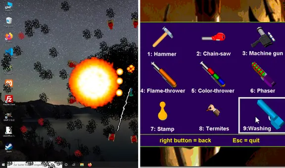 ¿Qué pasó con Desktop Destroyer, el programa con el que se podía ‘romper’ la pantalla de tu PC?