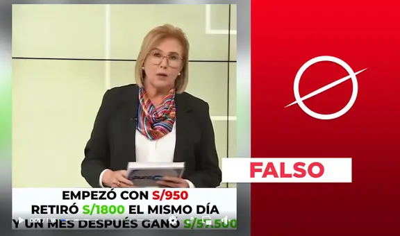 El BCR y Mónica Delta no promovieron proyecto IA de inversión en Perú: el video es falso