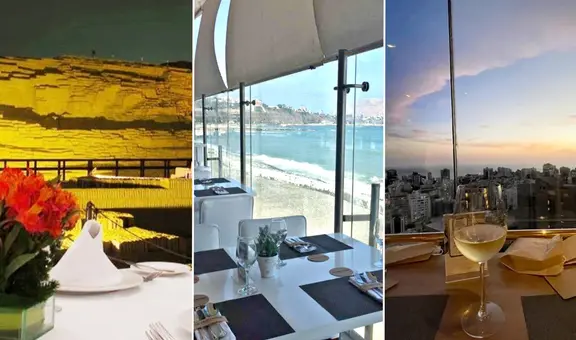 Top 5 de los restaurantes con las mejores vistas de Lima: ¿cuáles son y en qué distritos se ubican?