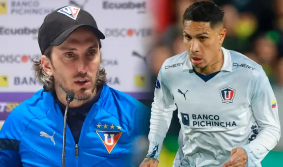 Luis Zubeldía reveló la conversación que tuvo con Paolo Guerrero respecto a su futuro en LDU