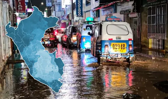 Senamhi advierte fuertes lluvias en Perú el 23 y el 24 de diciembre: ¿qué regiones serán afectadas?