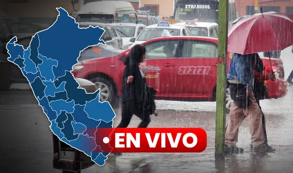 Lluvias en Perú EN VIVO: Senamhi advierte fuertes precipitaciones el 23 y el 24 de diciembre