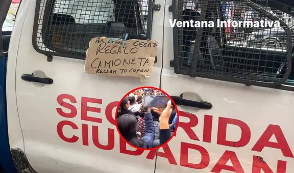 Trujillo: serenazgo intentó retirar a ambulantes y estos 'sortean' su patrullero como represalia