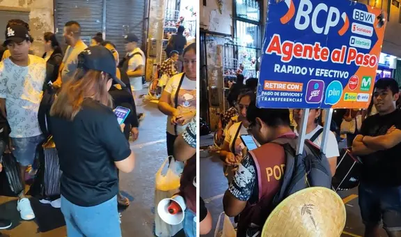 Peruano la rompe con negocio ‘Agente al paso’ en las calles de Lima: “Hay desde YAPE hasta transferencias BCP”
