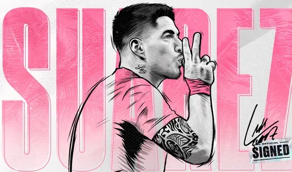 Inter Miami presentó a Luis Suárez: el 'Pistolero' volverá a juntarse con Lionel Messi