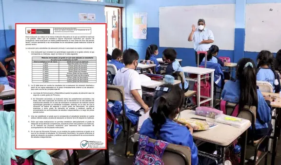 Minedu: ¿cuántas 'A' o 'AD' necesita un escolar para que pueda pasar de grado?