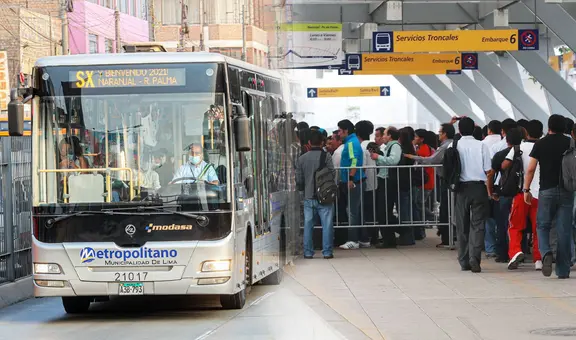Metropolitano aumentará su flota con hasta 60 buses más para fiestas de fin de año, según la ATU