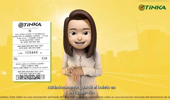 Ganadora de los S/16 millones de LA TINKA revela que casi pierde boleto: "Buscamos por todos los rincones de la casa"