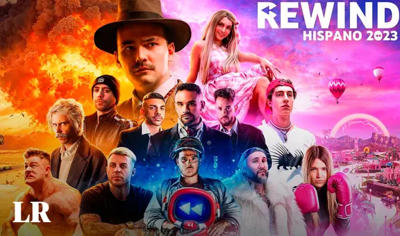 Rewind Hispano 2023: mira qué Streamers participaron del video de YouTube que resume lo mejor del año