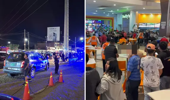 Balacera en Mall Plaza de Trujillo deja a un hombre fallecido