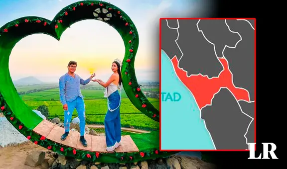 Inauguran mirador con un corazón gigante en un cerro de Trujillo: ¿en qué parte?