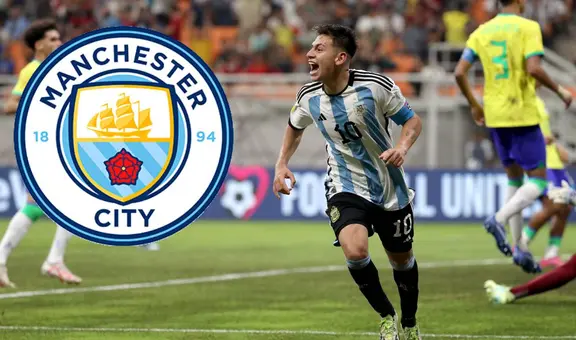 Manchester City cerca de jalarse a la joya de River Plate y Argentina, Claudio Echeverri