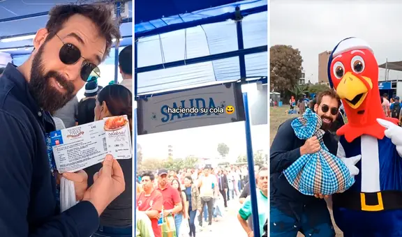 Peruana lleva a novio suizo a recoger pavo por Navidad y usuarios reaccionan: “¿Le dieron su calendario?”