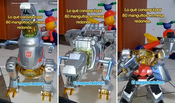 Usuarios quedan en shock por robot de Transformers que canta tema de Armonía 10: “El megachelatrón”