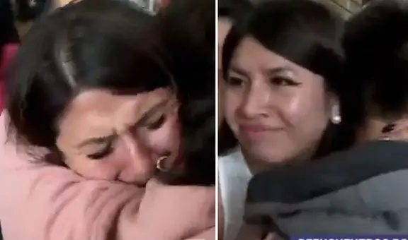 El emotivo reencuentro de peruanos por Navidad: familias se reúnen entre lágrimas en el aeropuerto