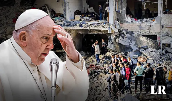 Papa Francisco pide el fin de la guerra en Gaza, entre Israel y Hamás, en su mensaje de Navidad