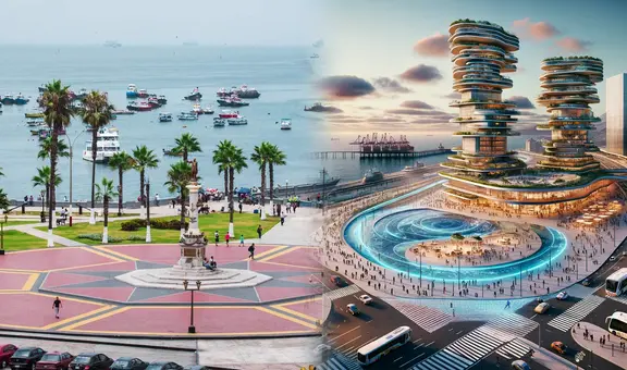 ¿Cómo será el CALLAO en el 2050, según la inteligencia artificial? Tendrá un puerto inteligente y autónomo