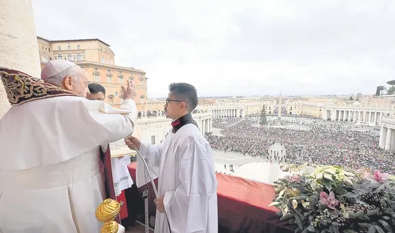 Papa Francisco pide el fin de la guerra en Gaza en urbi et orbi