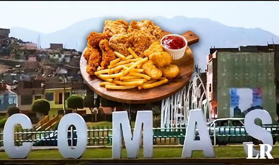 ¿Dónde comer pollo broaster en Comas? Los 5 mejores restaurantes del distrito, según Google Maps