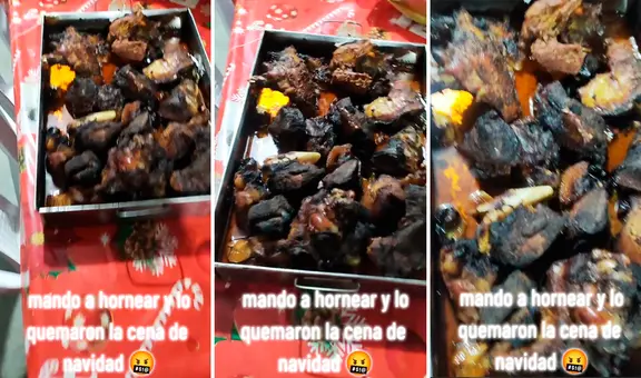 Peruano manda a hornear su cena a la panadería y le entregan su pavo 'tostado’