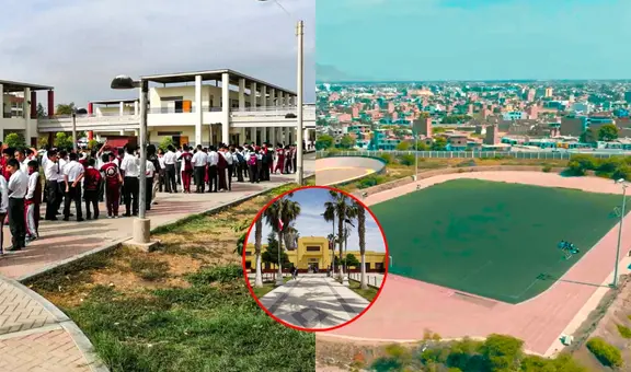 ¿Cuál es el colegio público más grande del Perú?: está en Chiclayo, tiene piscina y un coliseo