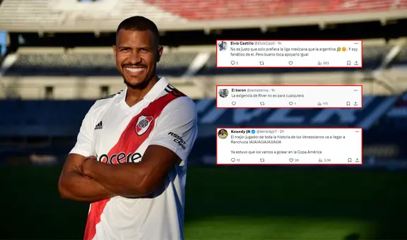 "La exigencia de River no es para cualquiera": Salomón Rondón recibe criticas tras llegar a acuerdo con Pachuca