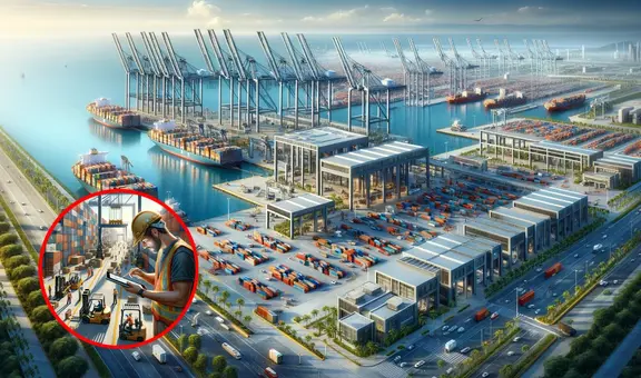 Megapuerto de Chancay: ¿cómo luciría por dentro cuando sea inaugurado, según la IA?