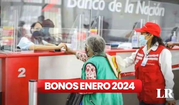 Bonos en enero 2024: estos son los subsidios que pagará el Gobierno