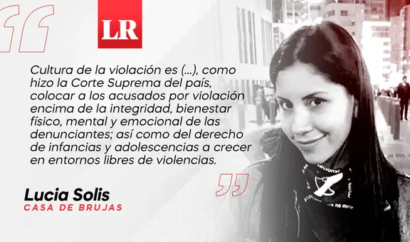 Cultura de la violación, por Lucia Solis