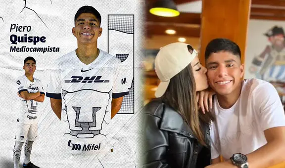Piero Quispe recibe amoroso mensaje de aliento de su novia tras ser anunciado en Pumas