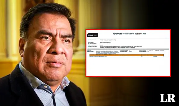 PCM le otorga defensa legal al aprista Javier Velásquez Quesquén por 150.000 soles