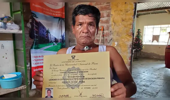 Piura: docente con cáncer terminal pide ser considerado en pago del 30% de deuda social