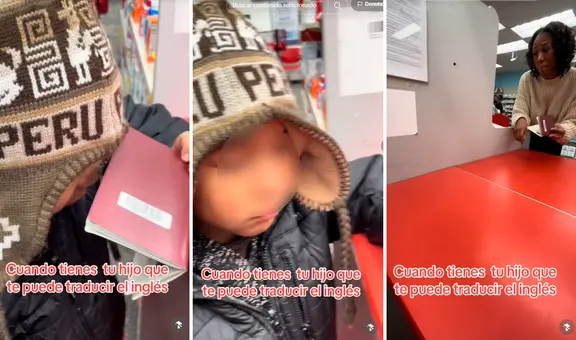 Niño se convierte en traductor de su madre peruana en tienda de Nueva York: “Gran asistente bilingüe”