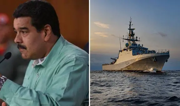 Nicolás Maduro ordenó un despliegue militar ante la llegada del buque HMS Trent de Reino Unido