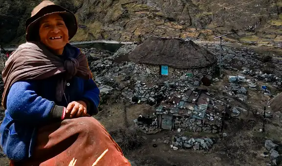 Mujer vive sola a más de 4.000 m s. n. m. entre las montañas de Áncash: ¿cómo es su día a día?